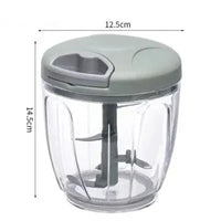 Home Kitchen Manual Ginger Grinder Garlic Mud Splasher Multifunctional Vegetable Cutter Handheld Meat Grinder Modern Minimalist