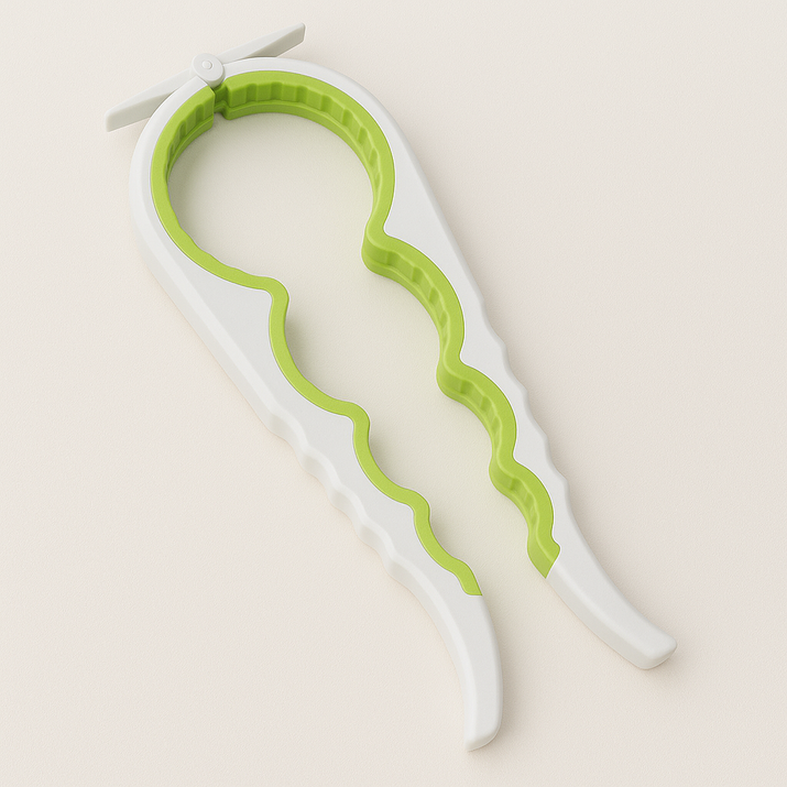 Can Opener Multi Functional Four In One Beverage Bottle Opener Cap Twister Four Position Can Opener Anti Slip Cap Twister